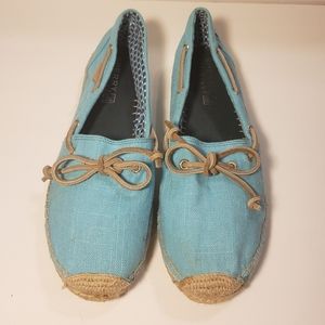 Sperry Top Sider Katama Turquoise Espadrilles